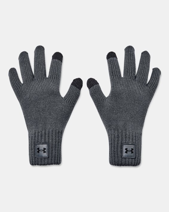 Men's UA Halftime Gloves, Gray, pdpMainDesktop image number 0